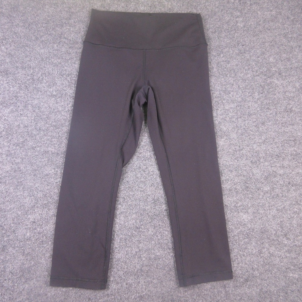 Lululemon Leggings Womens size 8 Black High Rise Capri Yoga Athletic